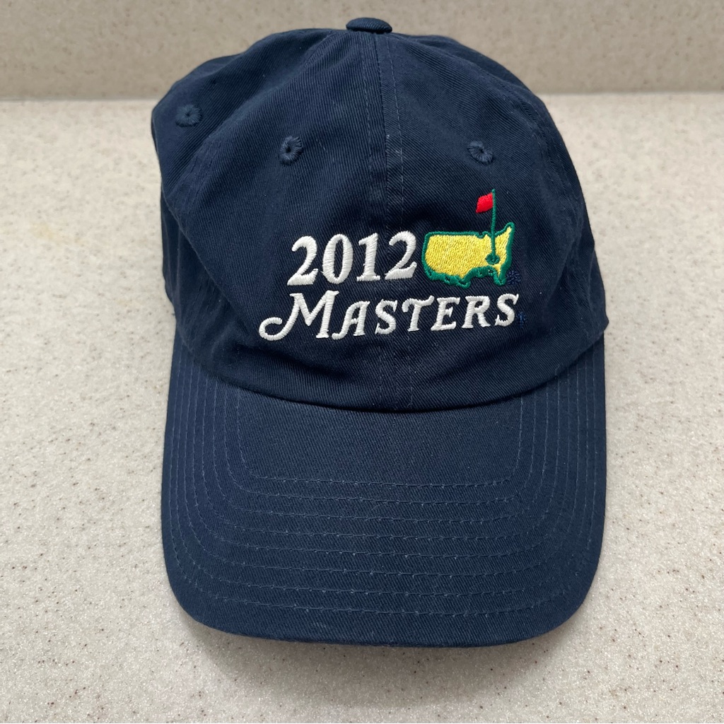 Masters Tournament Hat Cap 2012 American Needle Navy Blue Golf